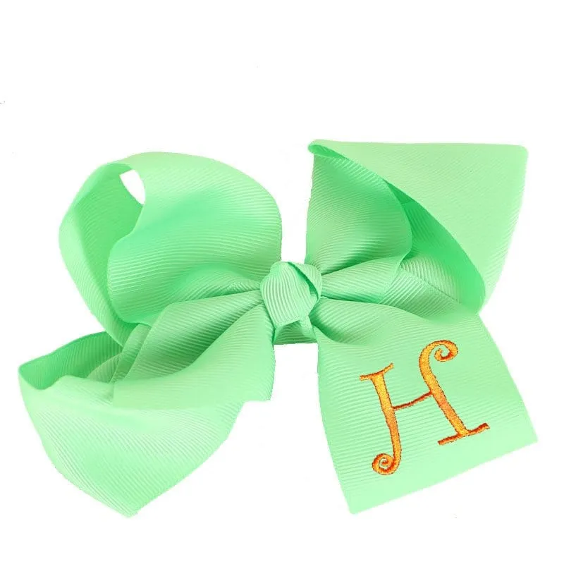 12 Pack Monogrammable Hair Bows