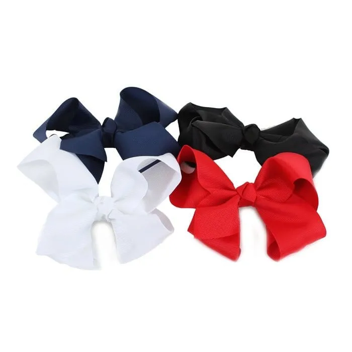 12 Pack Monogrammable Hair Bows