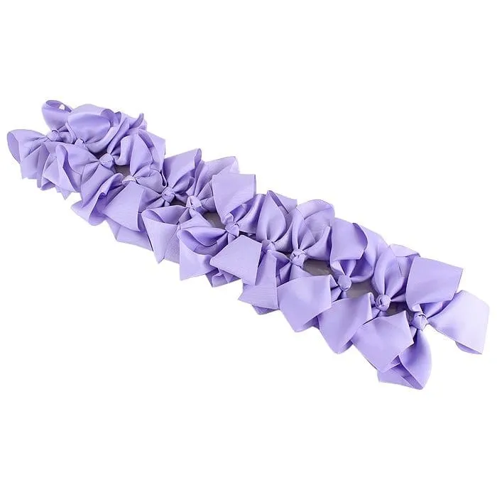 12 Pack Monogrammable Hair Bows