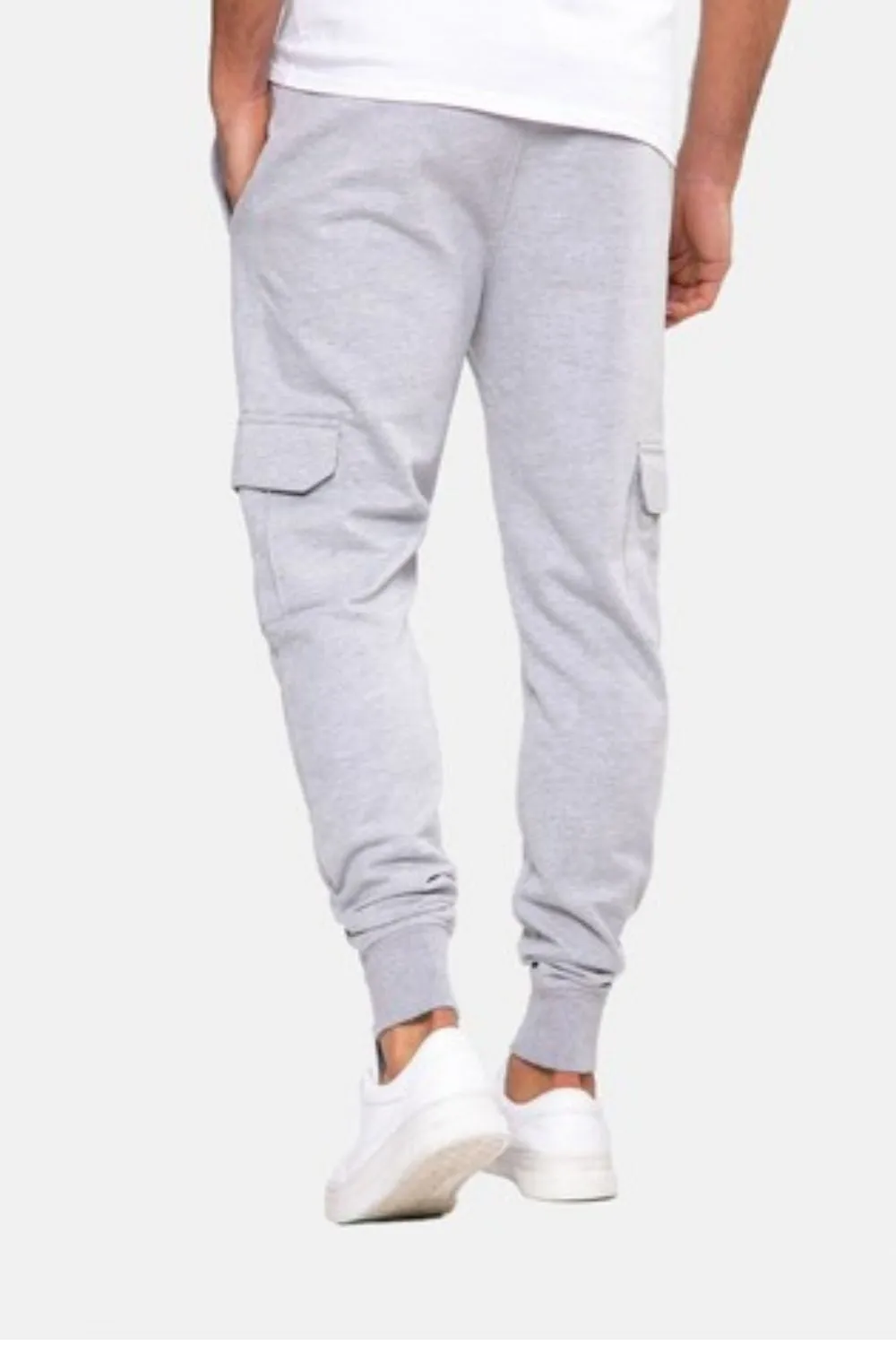 Black Drawstring Grey Trousers