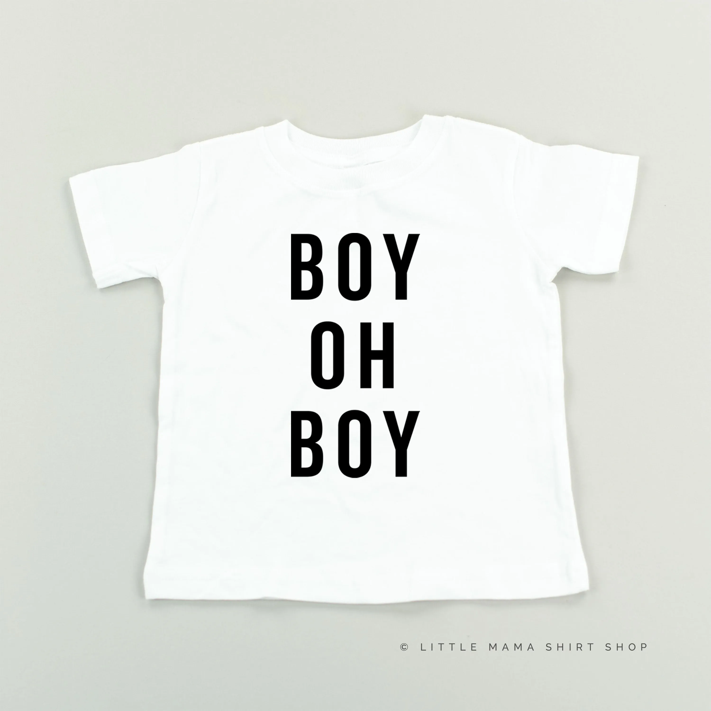 BOY OH BOY - Short Sleeve Child Shirt