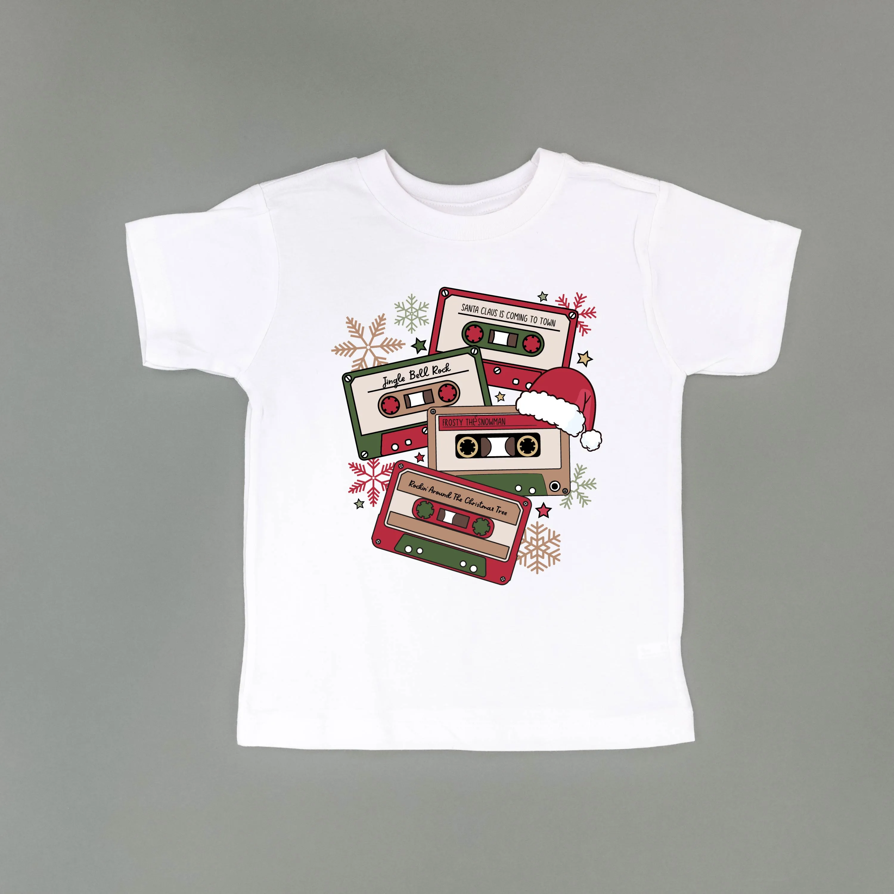 Christmas Cassette Tapes - Child Tee