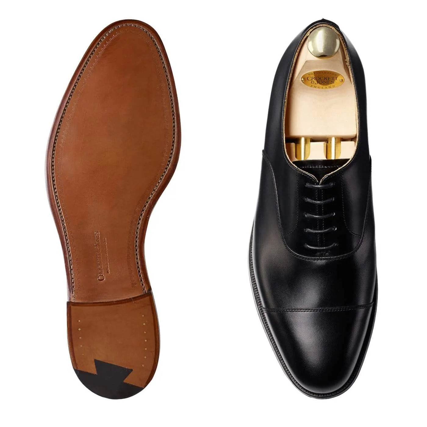 Connaught Black Calf (F Fitting)