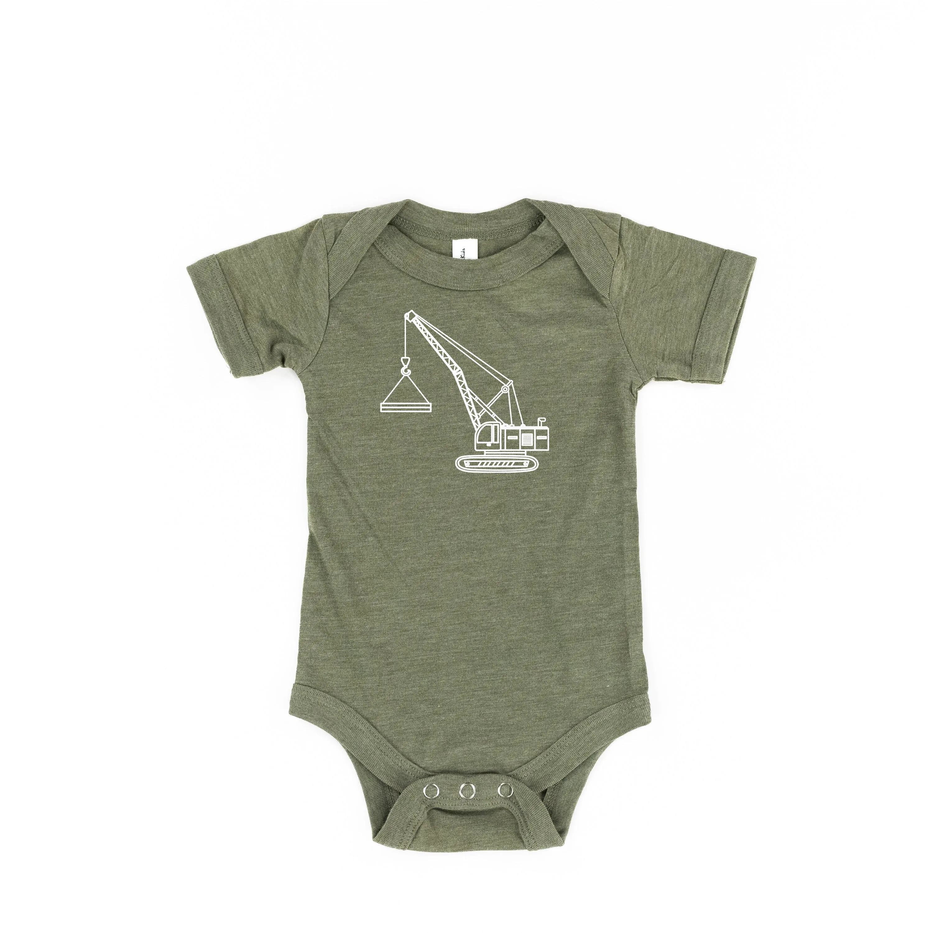 CRANE - Minimalist Design - Short Sleeve Child Shirt