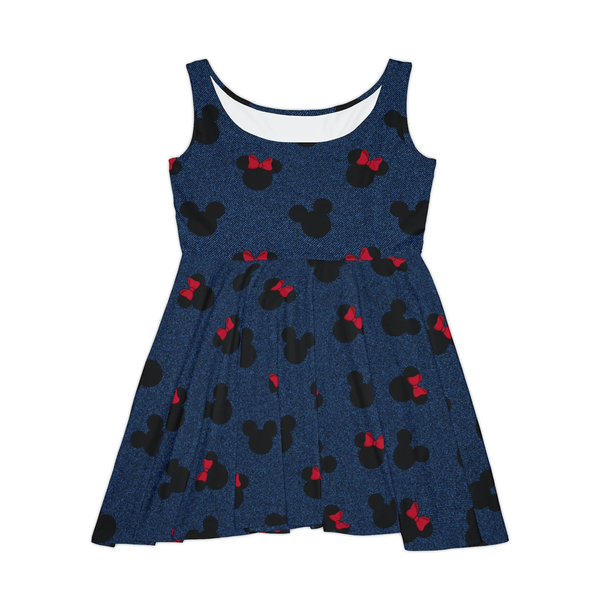 Denim Mice Women's Skater Dress