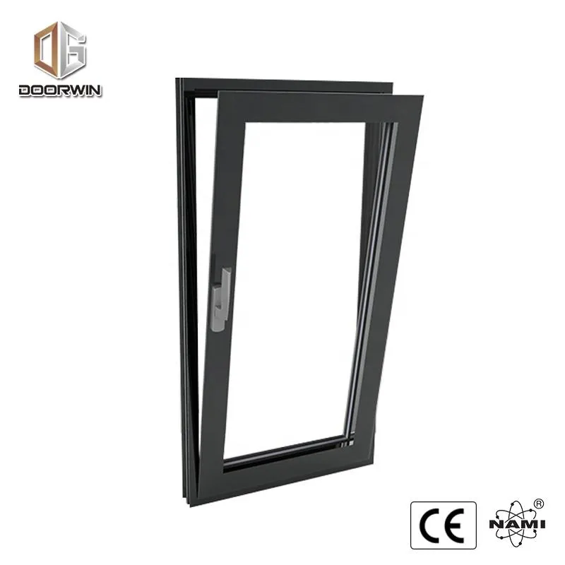 DOORWIN 2021New York high quality double glazed thermal insulated aluminum window NAMI