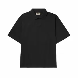 Fear Of God ESSENTIALS Jersey Polo Black