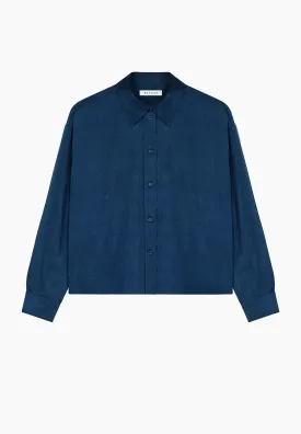 Hester Shirt in Orient Blue