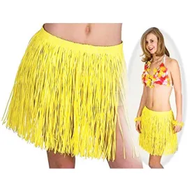 Hula Mini Skirt Yellow