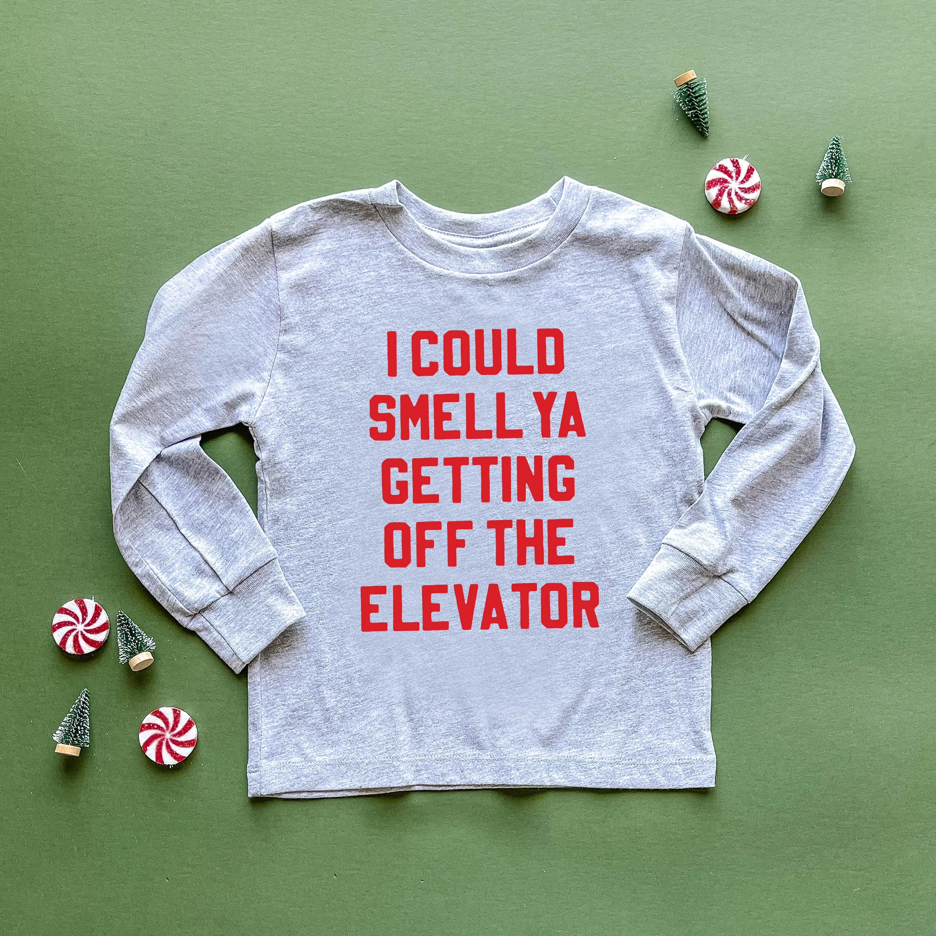 I Could Smell Ya Getting Off The Elevator - Child LONG SLEEVE Tee