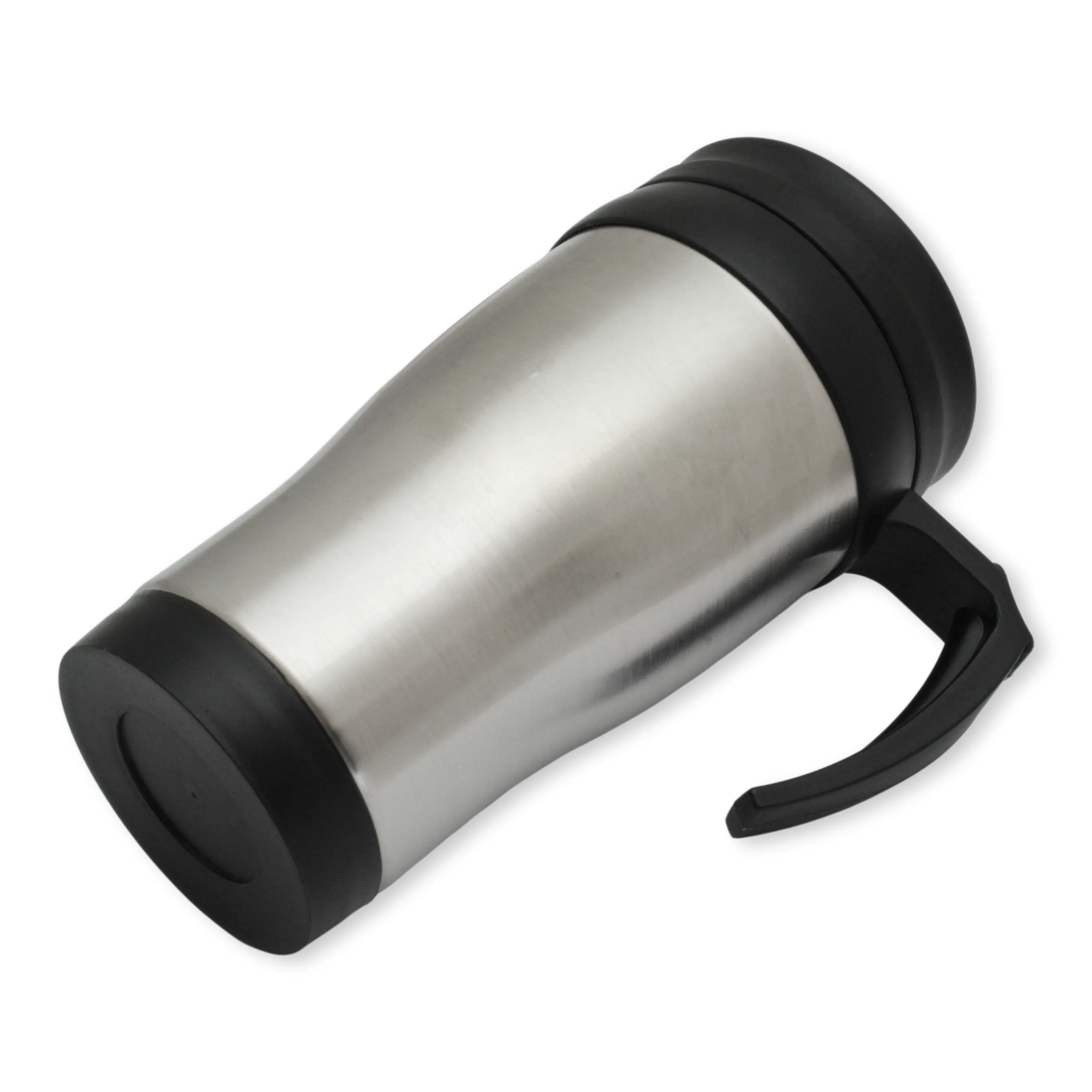 Insulated Travel Mug With Flying Duck Motif