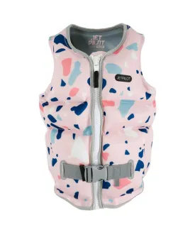 Jetpilot X1 Girls Life Vest (2024) - Pink