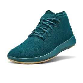 Men's Wool Runner-up Mizzles - Deep Emerald (Deep Emerald Sole)