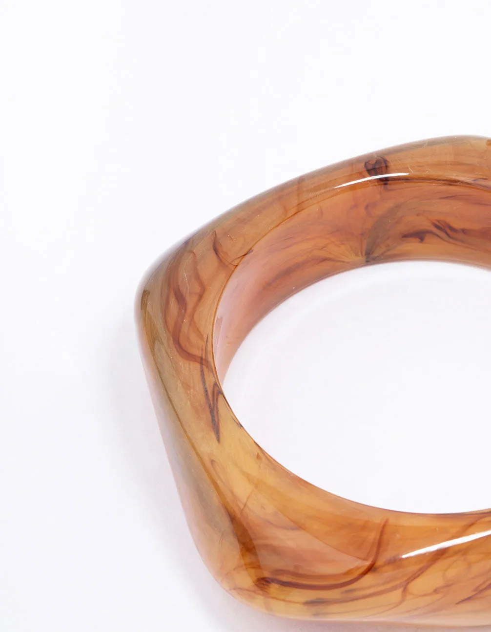 Neutral Organic Marble Bangle