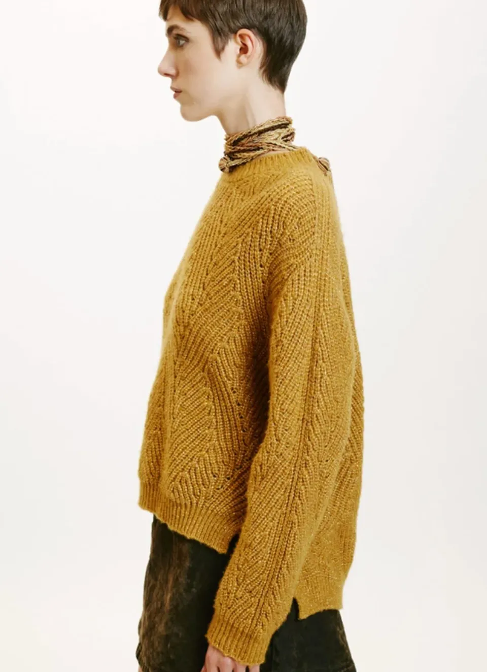 OITA SWEATER - SENAPE