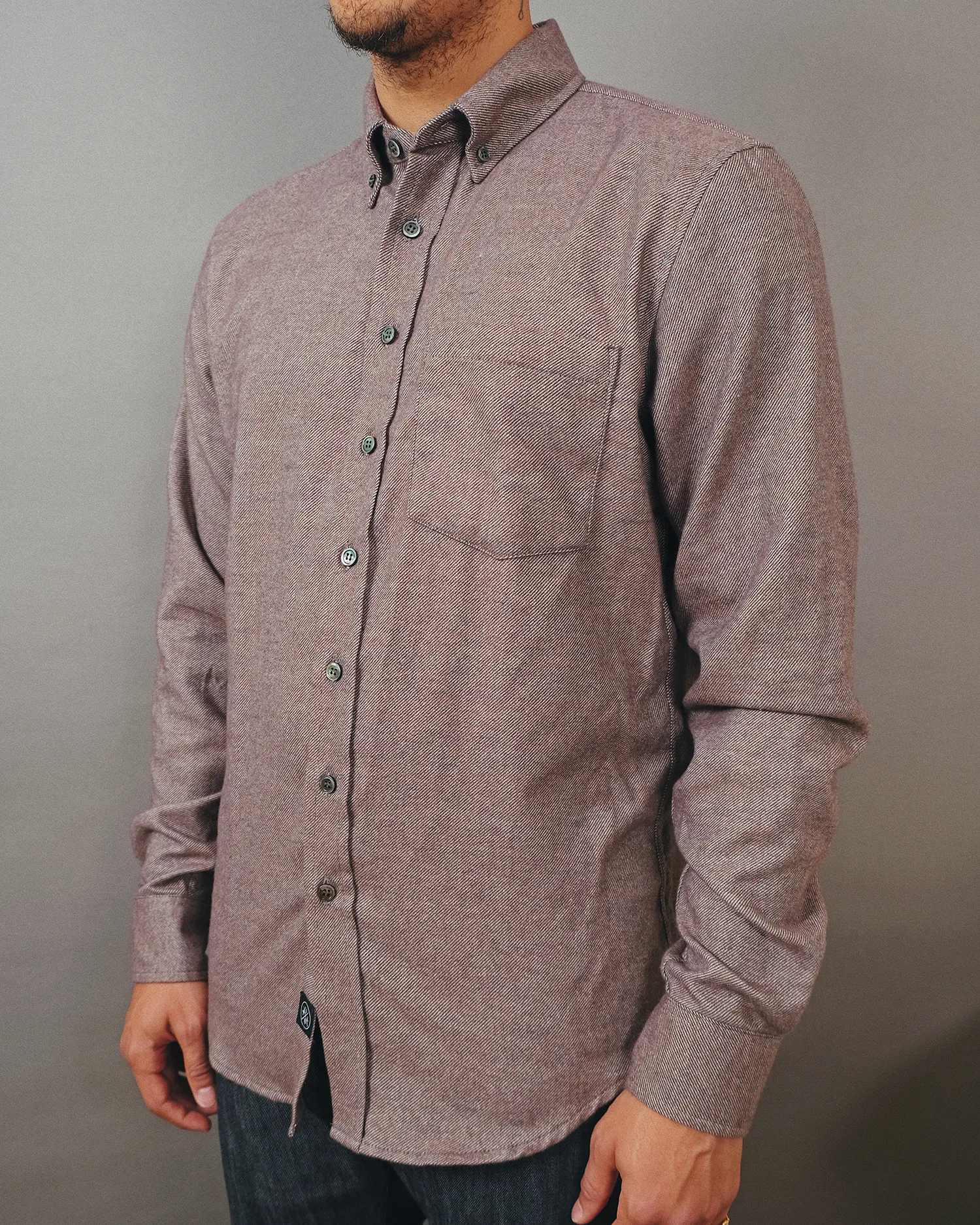 Outclass Shirt Twill Flannel Hazel