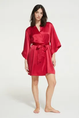 Silk Wrap Robe