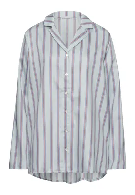 Sleep And Lounge Long Sleeve Bigshirt | Balanced Stripe 74849-2164