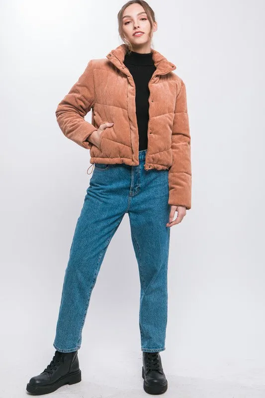 TEEK - Corduroy Puffer Jacket