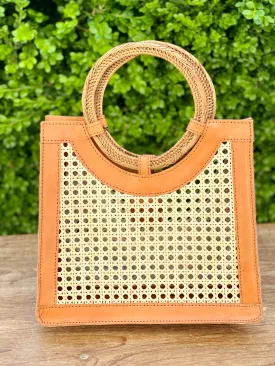 Wild Weave Cane Handbag