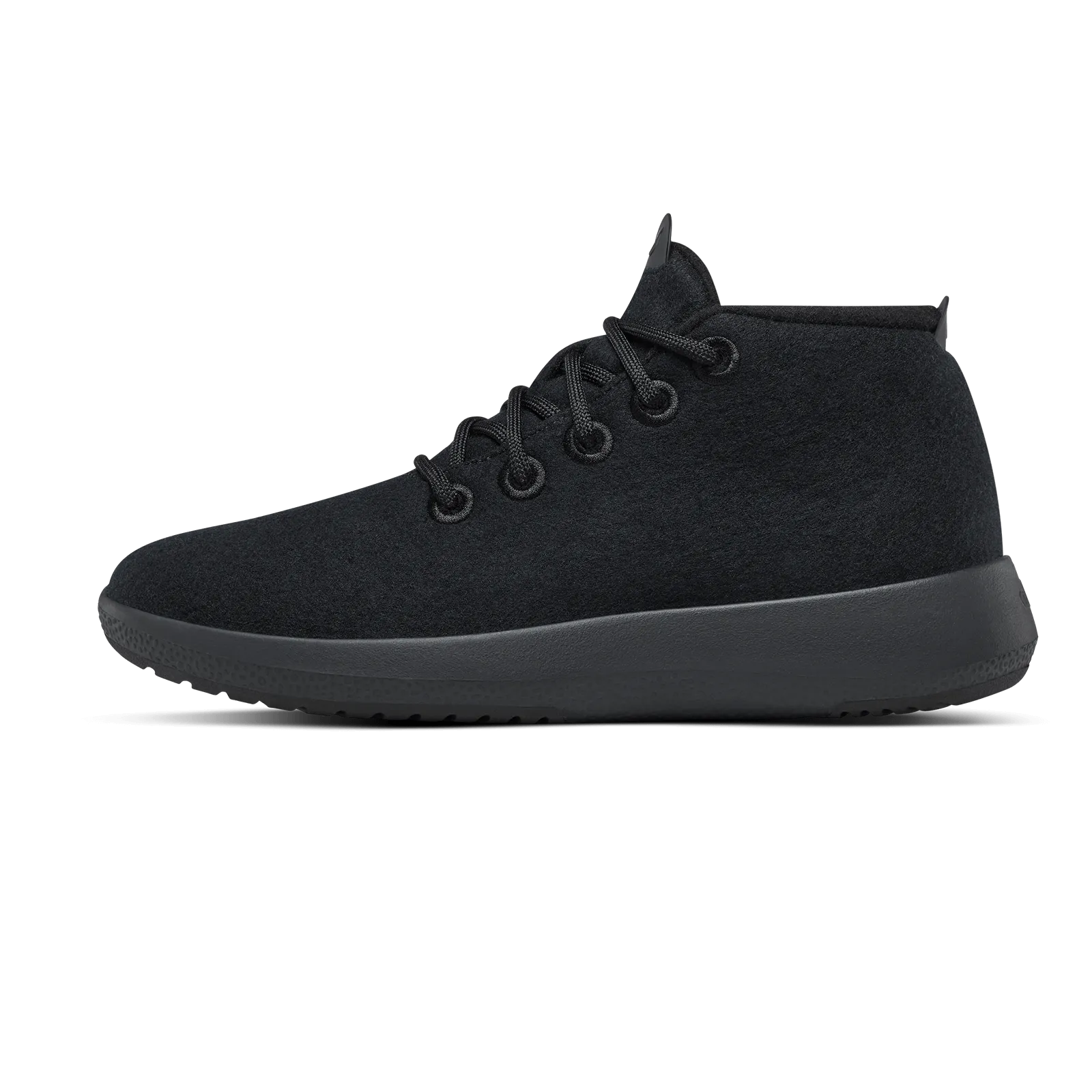 Women's Wool Runner-up Mizzles - True Black (Black Sole)